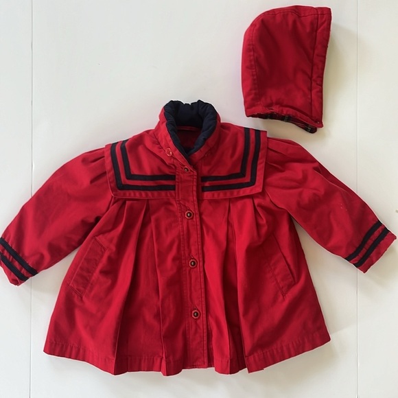 Vintage London Fog Jacket Coat With Removable Hood - Picture 1 of 6